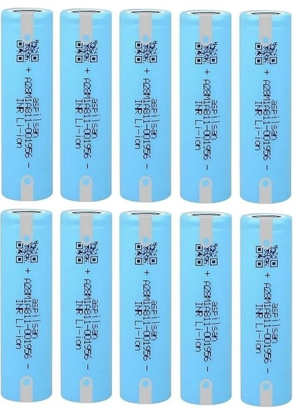 A28 Başlıksız Puntalı 3.7V 2900MAH 25A Discharge Şarjlı 10 Adet