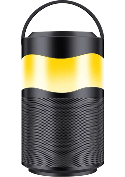 Taşınabilir Akıllı Bluetooth Hoparlör Kolu ve Renkli LED Gece Lambası Kamp
