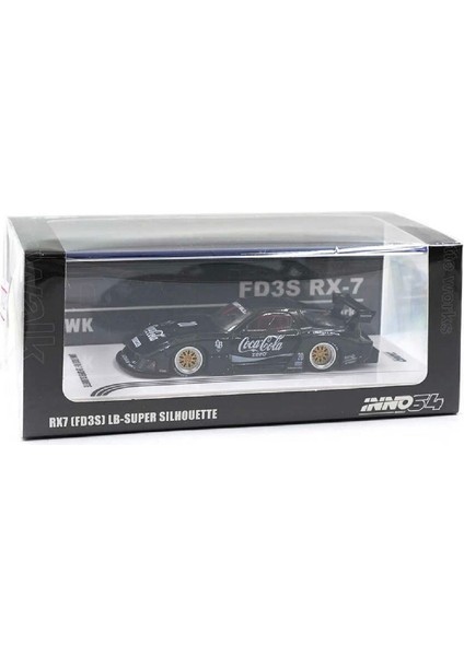 1:64 Diecast Mazda Lbwk Rx7 Lb-Super Silhoutte Inno Model Araba