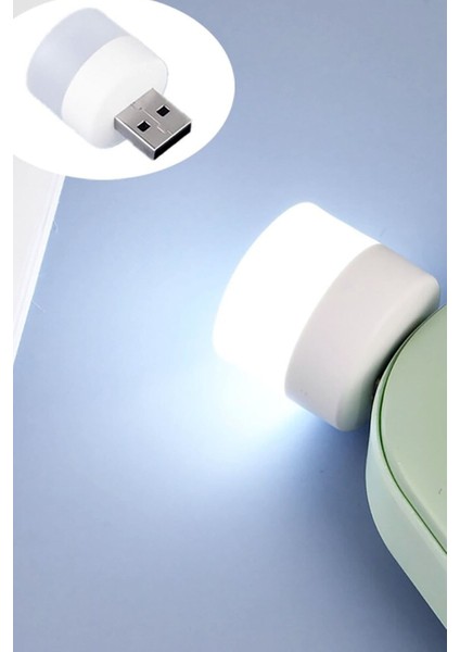 Mini USB Girişli Gece Lambası Güçlü Işık Kamp Için Uygun Okuma Işığı Ambiyans Işığı