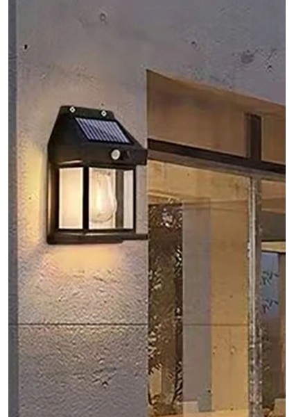 Şık Suya Dayanıklı Hareket Sensörlü Güneş Enerjili Aydınlatma: Ampul Şekilli, Bahçe, Balkon modelleri