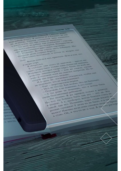 LED Kitap Arası Okuma Işığı Panel: Aydınlatıcı, Pratik, Kompakt, Kitap Lambası
