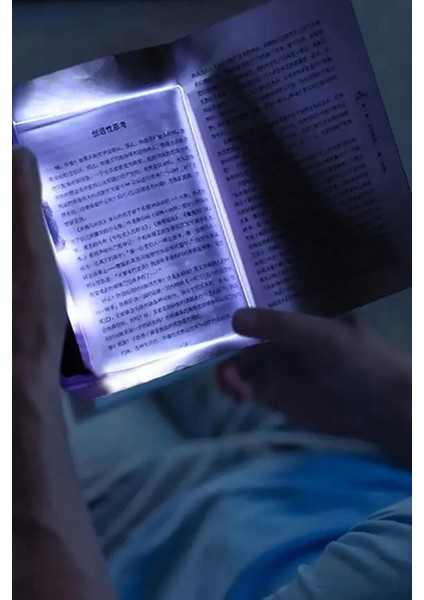 LED Kitap Arası Okuma Işığı Panel: Aydınlatıcı, Pratik, Kompakt, Kitap Lambası
