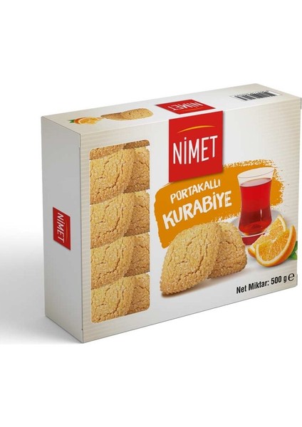 Portakallı Kurabiye 500 gr