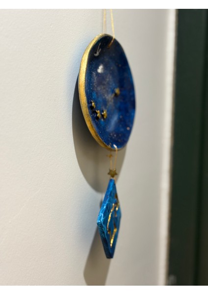 Koç Burcu Yıldız Haritalı Tabak - Pirinç Yıldız Süslü Koç Armalı Duvar Süsü - Kutusunda fırsatları