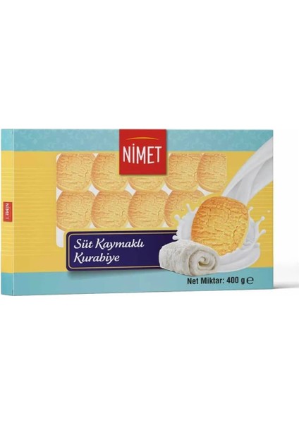 Sütkaymaklı Kurabiye 400 gr