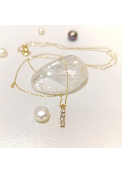 Dört Taşlı Kolye 14 Ayar Altın Hd Videolu fiyatları