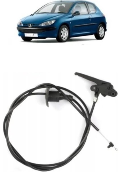 Motor Kaput Açma Teli Peugeot 206