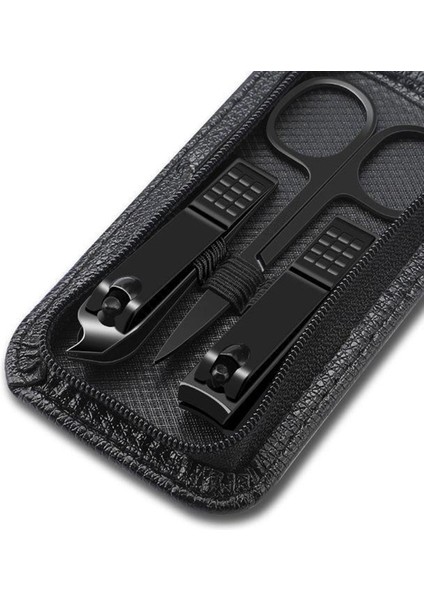 Taşınabilir Çantalı Çelik Tırnak Makası Profesyonel Manikür Pedikür Tırnak Bakım Seti 6 in 1 modelleri