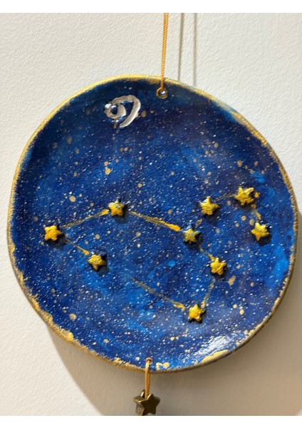 Aslan Burcu Yıldız Haritalı, Pirinç Yıldızlı Aslan Arma Duvar Süsü - Kutusunda fiyatları