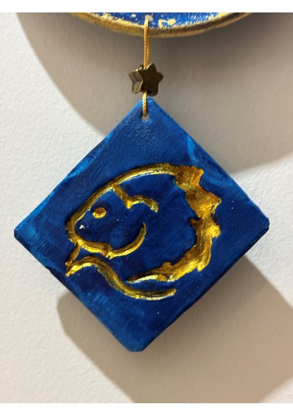 Aslan Burcu Yıldız Haritalı, Pirinç Yıldızlı Aslan Arma Duvar Süsü - Kutusunda modelleri