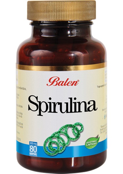 Spirulina (Mavi-Yeşil Alg) Kapsül