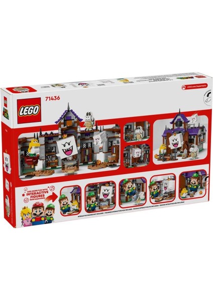 Nessiworld 71436 LEGO Super Mario King Boonun Perili Köşkü 932 Parça +8 Yaş
