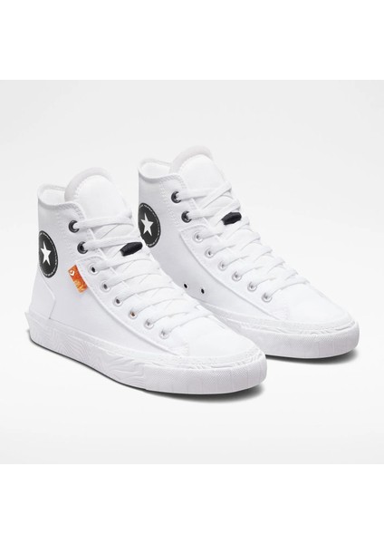 A00423C Chuck Taylor All Star Erkek Beyaz Sneaker Günlük Spor Ayakkabı