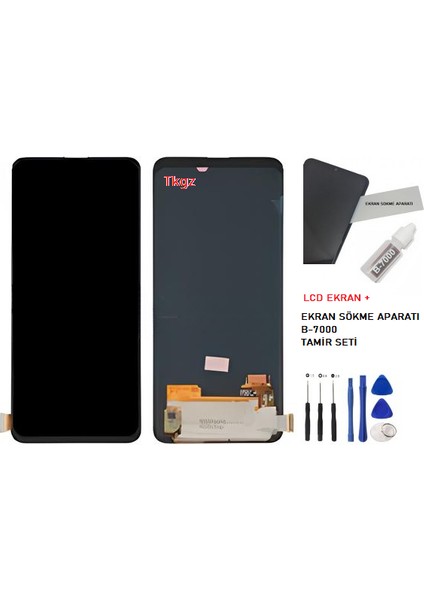 - Xiaomi POCO F2 PRO Uyumlu Lcd Ekran Dokunmatik Orijinal + B-7000 + TAMİR SETİ