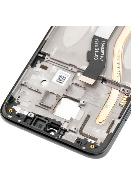 - Xiaomi Redmi Note 8 Pro Uyumlu LCD Ekran Dokunmatik Çıtalı Siyah + Tamir Seti