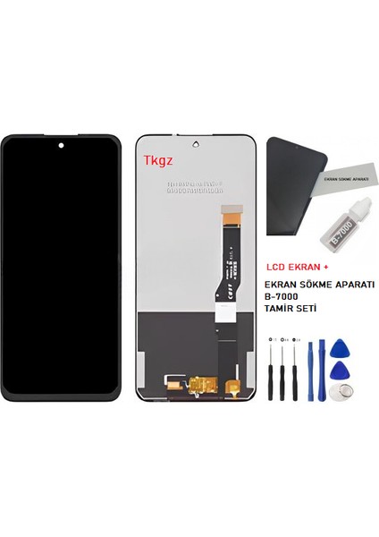 - TCL 20L PLUS Uyumlu Lcd Ekran Dokunmatik (Servis) + B-7000 + TAMİR SETİ