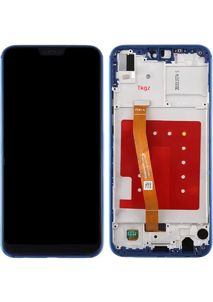 - Huawei P20 Lite Uyumlu Lcd Ekran Dokunmatik Orijinal ÇITALI MAVİ