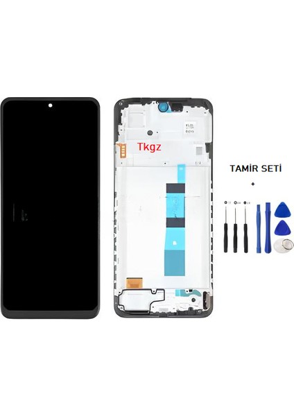 - Xiaomi Redmi Note 12 -4g- Uyumlu LCD Ekran Dokunmatik Çıtalı + Tamir Seti