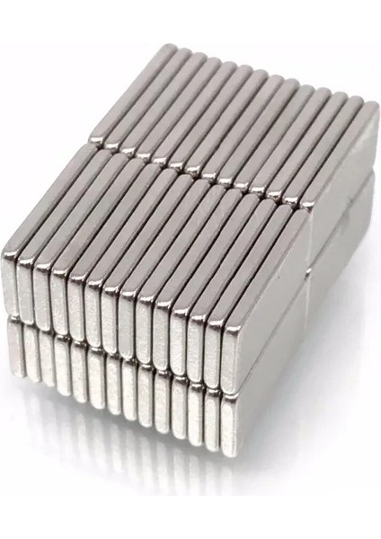 Dikdörtgen Neodyum Mıknatıs 10 x 5 x 1,5 mm (10 Adet)
