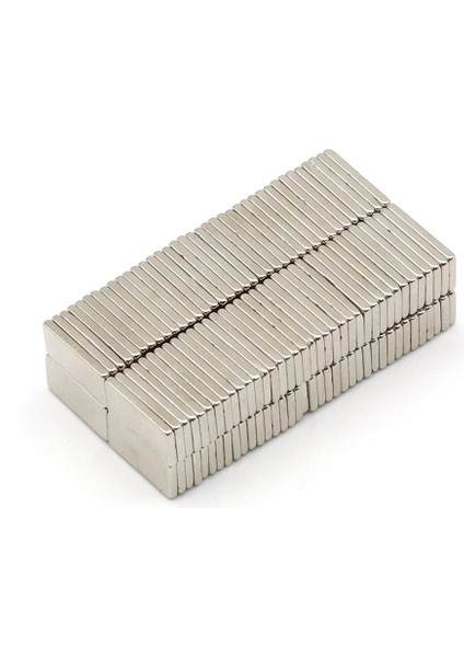 Dikdörtgen Neodyum Mıknatıs 10 x 5 x 1,5 mm (10 Adet)