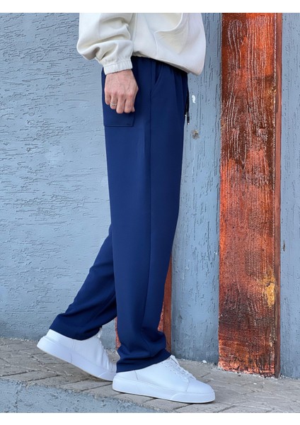 Yeni Sezon Rahat Kalıp Esnek Kumaş Beli Lastikli Baggy Jogger Pantolon modelleri