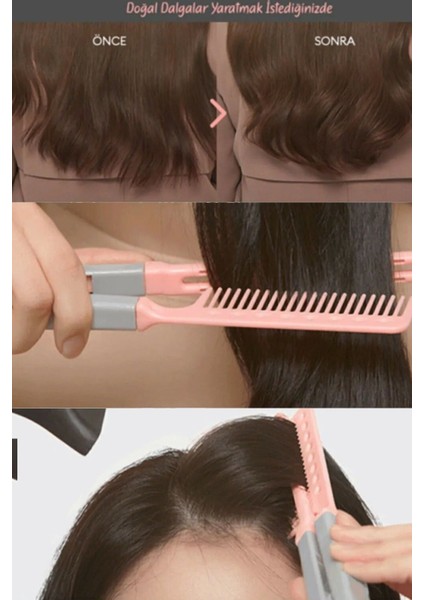 Saç Şekillendirme Tarağı Minimal Seyehat Tipi Tarak Yeni Nesil fırsatları