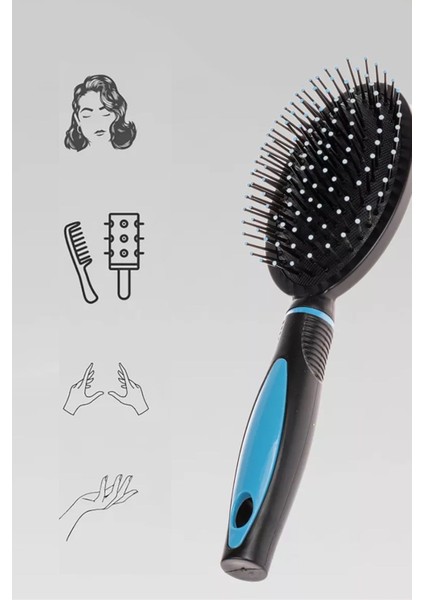 Safir Saç Tarama Fırçası - Yumuşak Yüzeyi ile Saç Karışmasını Önleyici Tarak modelleri