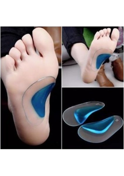 Silikon Ayak Tabanlık Düz Tabanlar Için Profesyonel Tabanlık Unisex