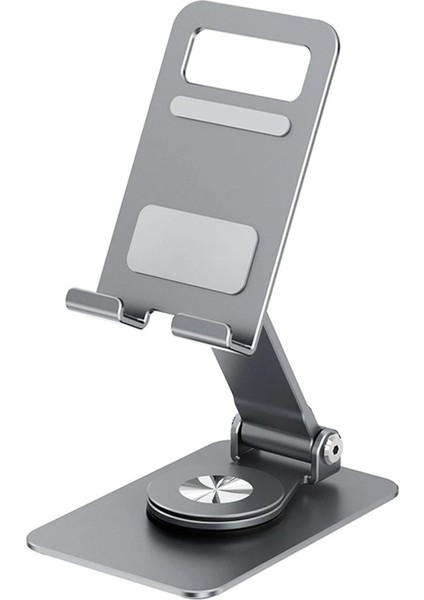 Metal Telefon Tablet Tutucu Stand 360 Derece Dönebilen Telefon Stand