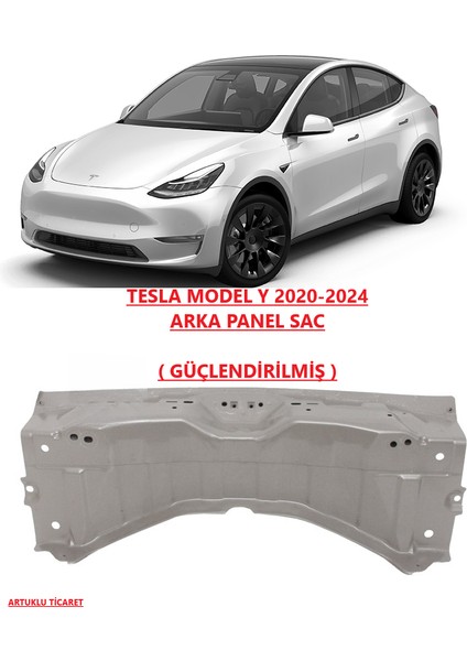 Tesla Model Y 2020-2024 Arka Panel Sac ( Güçlendirilmiş )