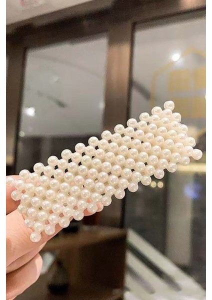 4 Adet Çıtçıtlı Yan Toka Seti Inci Taşlı Saç Tokası 4 Adet Saç Tokası fırsatları