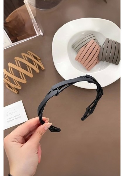 Kolay Taşınabilir Saç Tokası Saç Bandı Katlanır Yeni Nesil