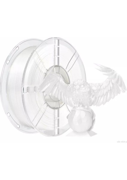 Iboss, Dayanıklılık Artırılmış Pla+ Filament İpek Beyaz 1.75MM Yüksek Kalite 3D Yazıcı Filament