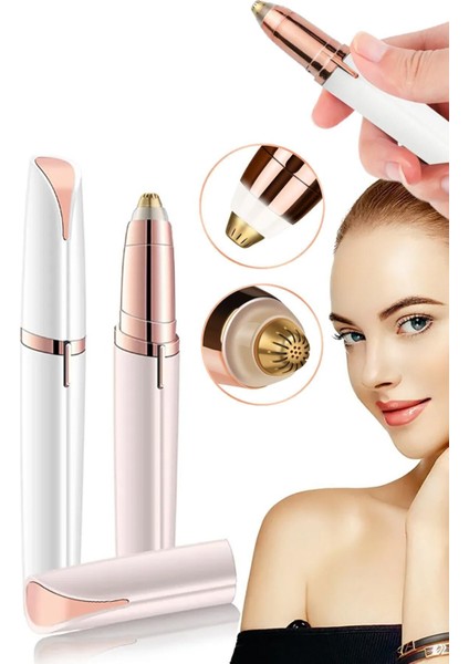 Pratik Tüy Alma Aleti: Kaş ve Bıyık Epilasyon Cihazı Finishing Touch Brows indirimleri