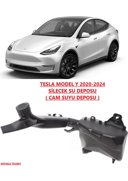 Tesla Model Y 2020-2024 Silecek Su Deposu ( Cam Suyu Deposu )