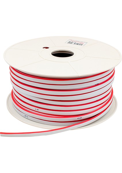 Neon LED Şerit Pembe 100 Metre 12 Volt (5,6*12,10MM) (4825)