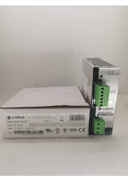 Xcsf120cp 4V Dın Rail Power Supply For Parallel Operation