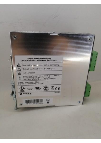 Xcsf120cp 4V Dın Rail Power Supply For Parallel Operation fırsatları