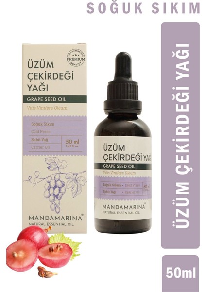 Üzüm Çekirdeği Yağı 50 ml