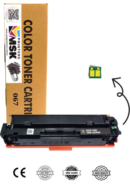 I-Sensys LBP-633CDW Muadil Siyah Toner