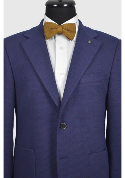 Slim Fit Mono Yaka Torba Cep Puantiyeli Ceket fiyatları