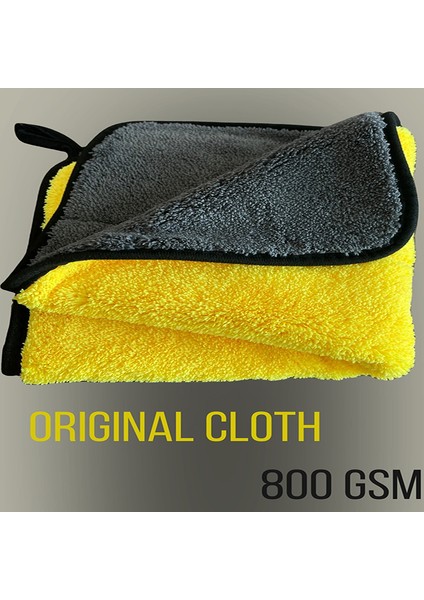 Çift Taraflı Mikrofiber Oto Kurulama Havlusu 700GSM (Kenarı Biye ) Vakkum 70X50CM