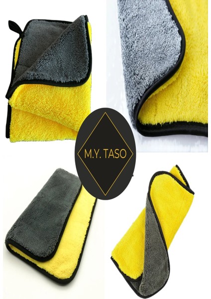 Çift Taraflı Mikrofiber Oto Kurulama Havlusu 700GSM (Kenarı Biye ) Vakkum 70X50CM modelleri