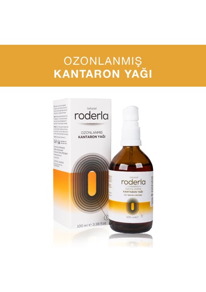 Leafaction Roderla Ozonlanmış Kantaron Yağı 100 ml