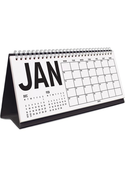 2025 Masa Takvimi, Önceki Ay Sonraki Ay Takvim, Aylık Planlayıcı Takvim, Üç Aylık Takvim, Çift Taraflı Büyük Boy Masa Takvimi, Desk Calendar