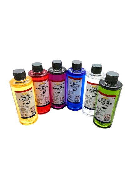 Ucc Renkli Mix 250ML Kandil Yağı (4825)