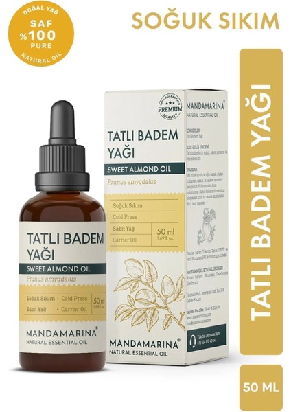 Tatlı Badem Yağı 50 ml