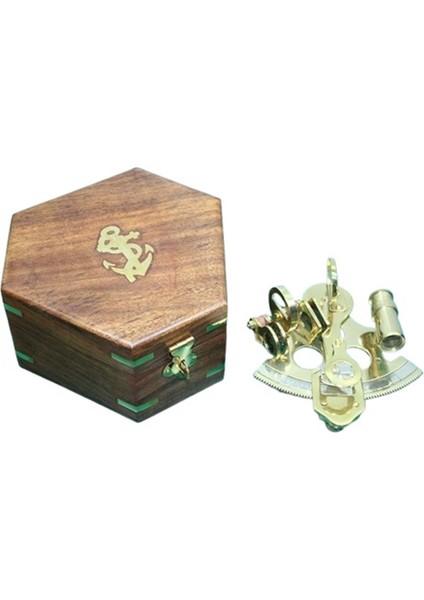 Ahşap Kutulu Pirinç Sekstand