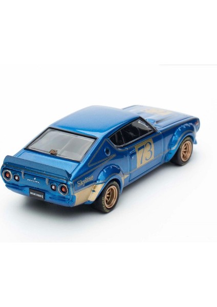 1:64 Diecast Nissan Skyline 2000 Gt-R KPGC110 Racing Concept Blue Inno Model Araba fiyatları